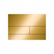Кнопка смыва TECE TECEsquare двойная PVD покрытие позолоченный глянец 9240839
