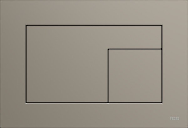 Кнопка смыва TECE TECEvelvet двойная пластик бежево-коричневый 9240730