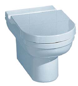 Унитаз подвесной с сидением Keramag Opus 35.5х62 см санфаянс белый 203300.600+573120.600