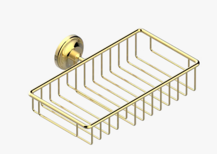Полочка для ванной THG Broadway a Manettes комбинированная золото A04 H44 02620