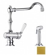 Смеситель для кухни THG Bastide с ручным душем золото G30 D03 06181N/D