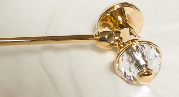 Вентиль підключення змішувача THG Najem регульований з 30 см трубкою золото G17 H44 00181/S