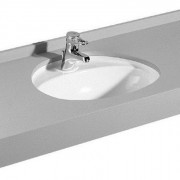 Раковина для ванной Keramag Ovin 52х46,5 см монтаж под столешницу санфаянс белый  244053