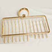 Полочка для ванной THG Savannah комбинированная золото G52 D03 02620