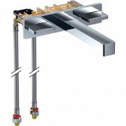 Змішувач для раковини Geberit One вбудований двовентильний хром 116.461.21.1