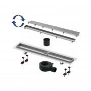 Жолоб водостічний TECE TECElinus 700 мм 2 в 1 з основою для плитки зі склянкою з мембраною 15103079