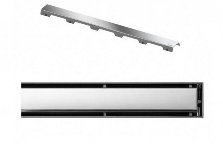 Решетка TECE TECEdrainline Steel для водосточного желоба 1500 мм нержавеющая сталь полированная 601580