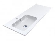 Раковина для ванной Miraggio Della 1200 L Miramarble белый 0000911