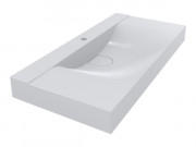 Раковина для ванної кімнати Miraggio Fly 1000 Miramarble білий 0000733