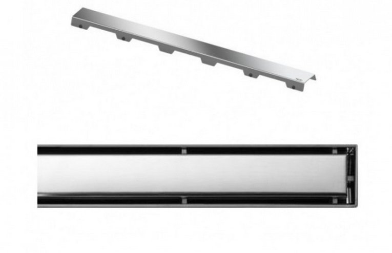 Решетка TECE TECEdrainline Steel для водосточного желоба 700 мм нержавеющая сталь полированная 600780