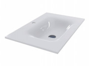 Раковина для ванної Miraggio Jessel 700 литий мармур Miramarble білий 0000750