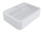 Раковина для ванної Miraggio Kelley 55х41 см литий мармур Miramarble білий 0000944