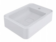 Раковина для ванной Miraggio Marrakesh 380 литой мрамор Miramarble белый 0000934