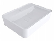 Раковина для ванной Miraggio Marrakesh 600 литой мрамор Miramarble белый 0000217