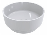 Раковина для ванной Miraggio Marta 420 литой мрамор Miramarble белый 0000695