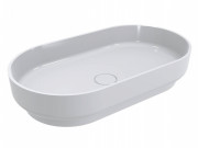 Раковина для ванной Miraggio Marta 750 литой мрамор Miramarble белый 0000728