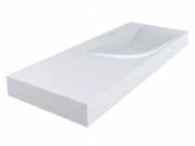 Раковина для ванной Miraggio Viola 1200 литой мрамор Miramarble белый 0000620