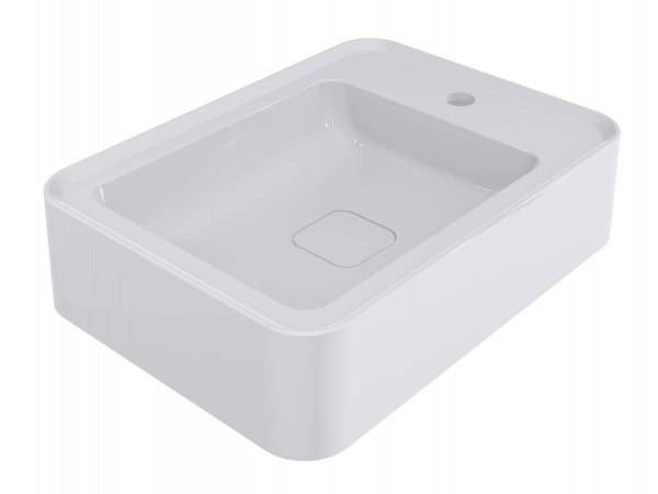 Раковина для ванної Miraggio Marrakesh 380 литий мармур Miramarble білий 0000934