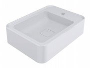 Раковина для ванной Miraggio Marrakesh 380 литой мрамор Miramarble белый 0000934