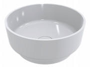 Раковина для ванної Miraggio Marta 420 мармур мармур Miramarble білий 0000695