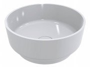 Раковина для ванной Miraggio Marta 420 литой мрамор Miramarble белый 0000695