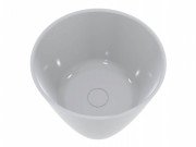 Раковина для ванної Miraggio San Andreas Ø44 см литий мармур Miramarble білий 0000236