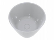 Раковина для ванной Miraggio San Andreas Ø44 см литой мрамор Miramarble белый 0000236