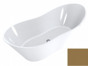 Ванна із штучного каменю Miraggio Florida 180х75 см Miramarble перламутрово-золотий 0001044