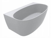 Ванна из искусственного камня Miraggio Anna 160х85 см Miramarble белый 0001610