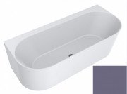 Ванна із штучного каменю Miraggio Bali 170х75 см Mirasoft Technology перловий матовий 0001684