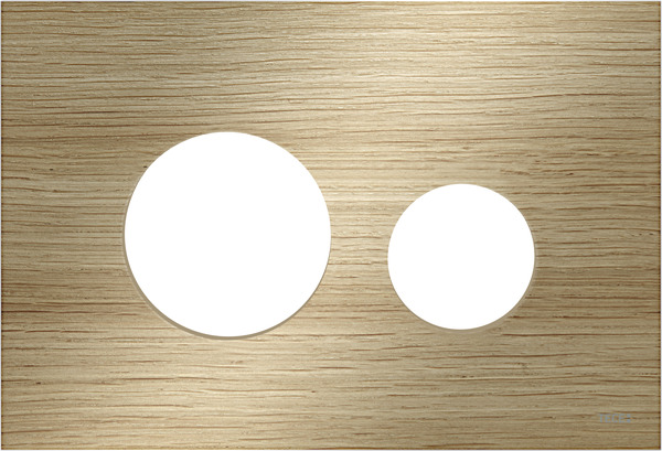 Лицевая накладка для панели смыва Tece TECEloop 2.0 modular дерево дуб 9240612