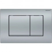 Кнопка змиву Geberit Delta30 подвійний змив пластик хром матовий 115.137.46.1