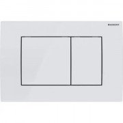 Кнопка смыва Geberit Delta30 двойной смыв пластик альпийский белый 115.137.11.1