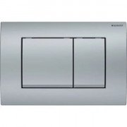 Кнопка змиву Geberit Delta30 подвійний змив пластик хром матовий 115.137.46.1