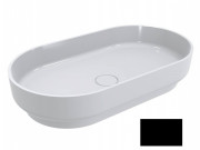 Раковина для ванной Miraggio Marta 750 литой мрамор Miramarble черный 0001130