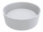 Раковина для ванной Miraggio Lola Ø45 см литой мрамор Miramarble белый матовый 0000673