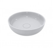 Раковина для ванной Miraggio Moon Ø40 см литой мрамор Miramarble белый 0000674