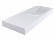 Раковина для ванной Miraggio Viola 1200 литой мрамор Miramarble белый матовый 0000671