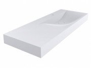 Раковина для ванной Miraggio Viola 1200 литой мрамор Miramarble белый матовый 0000671