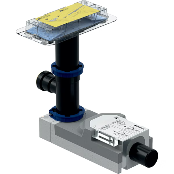 Сливной трап Geberit Сleanline горизонтальный dn50 с боковым соединением 154.159.00.1