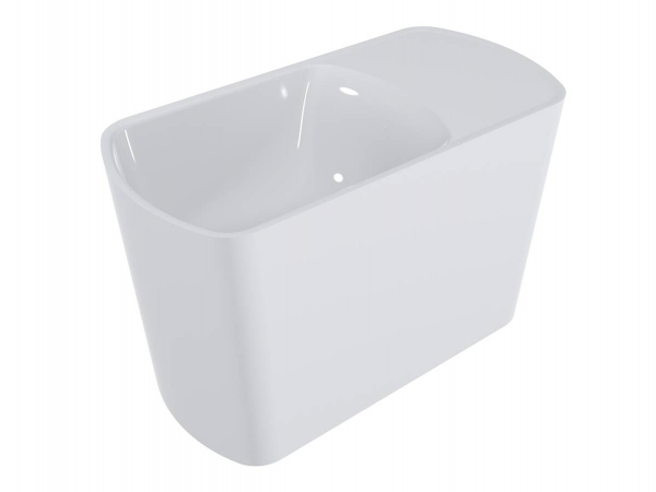 Раковина для ванної Miraggio Helix L 450 мармур литий Miramarble білий матовий 0001629