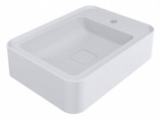 Раковина для ванной Miraggio Marrakesh 380 литой мрамор Miramarble белый матовый 0000935