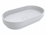 Раковина для ванной Miraggio Marta 750 литой мрамор Miramarble белый матовый 0000729