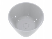 Раковина для ванной Miraggio San Andreas Ø44 см литой мрамор Miramarble белый матовый 0000795