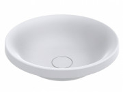 Раковина для ванной Miraggio Siena Ø44 см литой мрамор Miramarble белый матовый 0000769