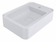 Раковина для ванной Miraggio Marrakesh 380 литой мрамор Miramarble белый матовый 0000935