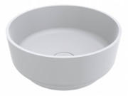 Раковина для ванной Miraggio Marta 420 литой мрамор Miramarble белый матовый 0000730