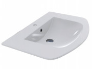 Раковина для ванной Miraggio Dea 800 литой мрамор Mirasoft Technology белый 0001589