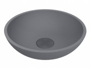 Раковина для ванної Miraggio Palermo Ø49,7 см кварцовий пісок Mirastone сірий 0000977