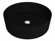 Раковина для ванной Miraggio Sofia Ø47,7 см кварцевый песок Mirastone черный 0000439